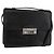 Borsa a Spalla in Pelle Nera e Argento VERSACE Auth bs34660 Nero