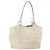 Prada Tote Bag aus Leder Elfenbein Gold Auth 176345 Golden Roh - Ansicht 2