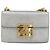 Borsa a Spalla con Catena GUCCI in Pelle Oro Argento 409487 Auth ka4117 D'oro - vista 13