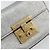 Borsa a Spalla con Catena GUCCI in Pelle Oro Argento 409487 Auth ka4117 D'oro - vista 9