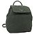 Zaino PRADA in nylon argento khaki Auth 176690 Cachi