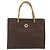 Céline Borsa tote in tela Macadam CELINE in pelle PVC marrone oro Auth bs34711 D'oro - vista 13