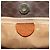 Céline Borsa tote in tela Macadam CELINE in pelle PVC marrone oro Auth bs34711 D'oro - vista 17