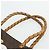 Céline Borsa tote in tela Macadam CELINE in pelle PVC marrone oro Auth bs34711 D'oro - vista 8