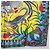 Hermès HERMES Sciarpa Carré 90 "LA MARCHE DU ZAMBEZE" Sete Multicolore Auth 176082V - vista 10