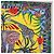 Hermès HERMES Sciarpa Carré 90 "LA MARCHE DU ZAMBEZE" Sete Multicolore Auth 176082V - vista 4