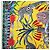 Hermès HERMES Sciarpa Carré 90 "LA MARCHE DU ZAMBEZE" Sete Multicolore Auth 176082V - vista 5