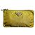 Prada Vintage Nylon Pouch in Olive Green