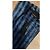 Jeans de pierna ancha a rayas de denim Karl Lagerfeld Azul - vista 11
