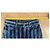 Jeans de pierna ancha a rayas de denim Karl Lagerfeld Azul - vista 4