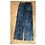 Jeans de pierna ancha a rayas de denim Karl Lagerfeld Azul - vista 5