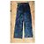 Jeans de pierna ancha a rayas de denim Karl Lagerfeld Azul - vista 7