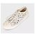 Baskets basses perforées blanches avec logo Chanel Taille 35,5 d'occasion - vue 3
