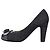 Chanel Pumps aus grauem Textil, Größe 38, gebraucht