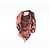 Louis Vuitton Sciarpa Almazing Peche Monogramma Seta Lana Pesca - vista 2