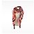 Louis Vuitton Sciarpa Almazing Peche Monogramma Seta Lana Pesca - vista 3
