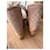 Beige suede wedge sandals by Gucci  - view 10