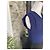 Abito Maje Bicolore Peplum Blu Navy e Nero - vista 3