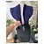 Abito Maje Bicolore Peplum Blu Navy e Nero - vista 7