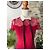 Rotes Spitzenkleid von Sandro - Ansicht 4