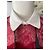 Rotes Spitzenkleid von Sandro - Ansicht 6