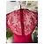 Rotes Spitzenkleid von Sandro - Ansicht 8