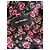 The Kooples Sommerkleid mit rosa und schwarzen Blumen Pink Grün - Ansicht 10