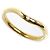 Tiffany & Co. 18K Gelbgold gewölbter Bandring mit Diamanten