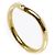 Tiffany & Co. 18K Gelbgold gewölbter Bandring mit Diamanten - Ansicht 2