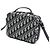 Borsa a Spalla Dior Trotter Oblique 30 Montaigne di Christian Dior Beige Blu navy - vista 2