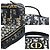 Borsa a Spalla Dior Trotter Oblique 30 Montaigne di Christian Dior Beige Blu navy - vista 5