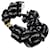 Céline Accessorio per capelli Rayures CELINE - Scrunchie Nero  - vista 2