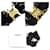 Céline Accessorio per capelli Rayures CELINE - Scrunchie Nero  - vista 3