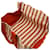 Hermès Borsa Tote MM Cannes HERMES Rosso Crudo  - vista 9