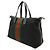 GUCCI Web Stripe Sherry Line Tote Bag Schwarz Rot Grün - Ansicht 3