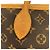 Bolso Louis Vuitton Monogram Neverfull PM Castaño Fucsia - vista 3
