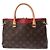 Borsa a mano Pallas BB Monogram Louis Vuitton Marrone Fuschia