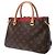 Borsa a mano Pallas BB Monogram Louis Vuitton Marrone Fuschia - vista 3