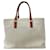 Céline Celine Canvas Tragetasche Braun Weiß - Ansicht 2