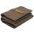 Cartera Tri-Fold para Mujer Saint Laurent Castaño - vista 3