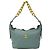 Bolso de cuero acolchado verde Chanel