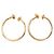 Pendientes de aro con tachuelas Monogram Louis Vuitton Dorado - vista 2