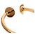 Pendientes de aro con tachuelas Monogram Louis Vuitton Dorado - vista 3