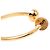 Pendientes de aro con tachuelas Monogram Louis Vuitton Dorado - vista 4
