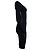 Alexander Mcqueen McQ, schwarzes Strickkleid mit Stretch - Ansicht 4