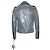 Balmain, Crystal embellished biker jacket Multiple colors - view 3