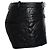 3.1 Phillip Lim Bermuda de couro matelassado Philipp Lim Preto - vista 3