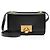 Borsa a spalla mini classica BV in pelle Bottega Veneta Nero