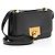 Borsa a spalla mini classica BV in pelle Bottega Veneta Nero - vista 2