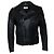 Saint Laurent, giubbotto in pelle nera da motociclista 2016 Nero